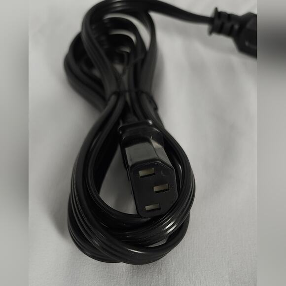 BLACK FRIDAY SALE - NIB Power cord FOR Printer, TV , Small Appliance, 3 - hole - Picture 3 of 5